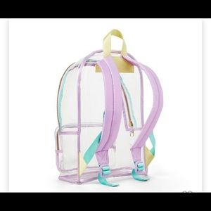 Transparent back pack -Stoney clover lane x target clear/lavender